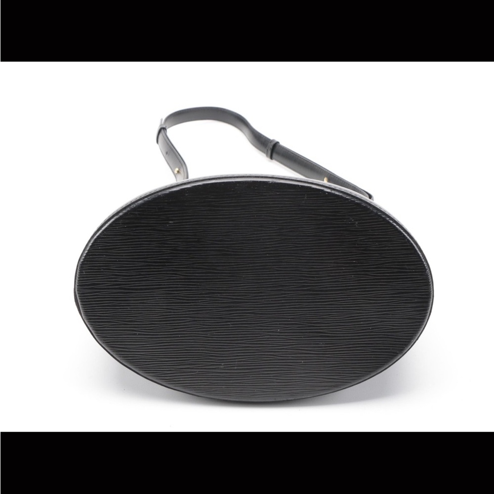 Louis Vuitton Cluny Bag in Black EPI Leather and Smooth Leather Trim - Picture 6 of 16
